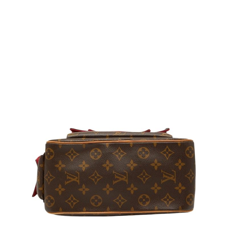 Louis Vuitton Monogram Exantrie Cite Handbag Brown Leather — view 3