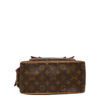 Louis Vuitton Monogram Exantrie Cite Handbag Brown Leather — view 3