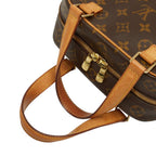 Louis Vuitton Monogram Exantrie Cite Handbag Brown Leather — view 8