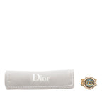 Dior Baroque Ring CD Logo S Gold Plated Rhinestone Faux Pearl — view 5