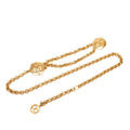 Chanel CC Logo Vintage Chain Belt Gold Plated