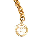 Chanel CC Logo Vintage Chain Belt Gold Plated — view 3