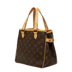 Louis Vuitton Monogram Batignolles Tote Brown Leather — view 2