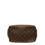 Louis Vuitton Monogram Batignolles Tote Brown Leather — view 3