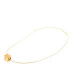 Hermes Cage de Ash Cube Pendant Gold Orange Plated — view 3