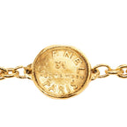 Chanel 31 Rue Cambon le Logo Plate Chain Belt Gold Plated — view 2