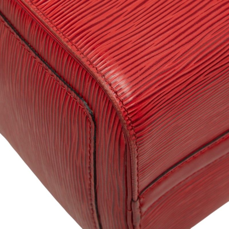 Louis Vuitton Epi Speedy 25 Mini Boston Bag Castilian Red Leather — view 7