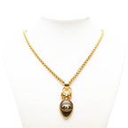 Chanel CC Logo Vintage Chain Pendant 97 Gold Plated — view 6