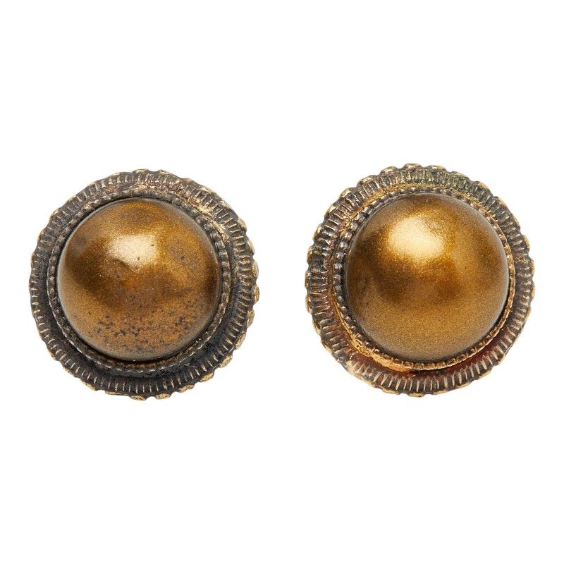 Chanel Vintage Stud Earrings — view 2