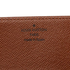 Louis Vuitton Monogram Envelope Carte de Visite Card Case Brown Leather — view 6