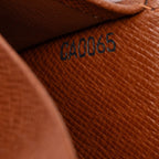 Louis Vuitton Monogram Envelope Carte de Visite Card Case Brown Leather — view 7