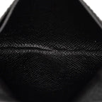 Louis Vuitton Epi Envelope Carte de Visite Card Case Noir Black Leather — view 5