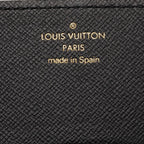Louis Vuitton Epi Envelope Carte de Visite Card Case Noir Black Leather — view 6