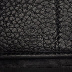 Gucci Interlocking Soho Tassel Zip Around Wallet Black Leather — view 5