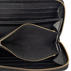 Gucci Interlocking Soho Tassel Zip Around Wallet Black Leather — view 4