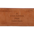Louis Vuitton Monogram Multicolor Ceinture Carre 80 32 Black Leather 1- Belt — view 5