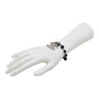 Chanel CC Logo Bracelet Silver — view 6
