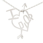 Dior I Love Pendant Silver Metal — view 2