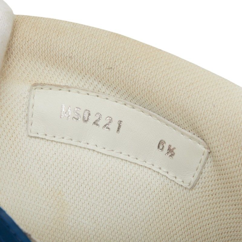 Louis Vuitton LV Trainer Line Sneakers 6.5 Indigo Blue Denim — view 8