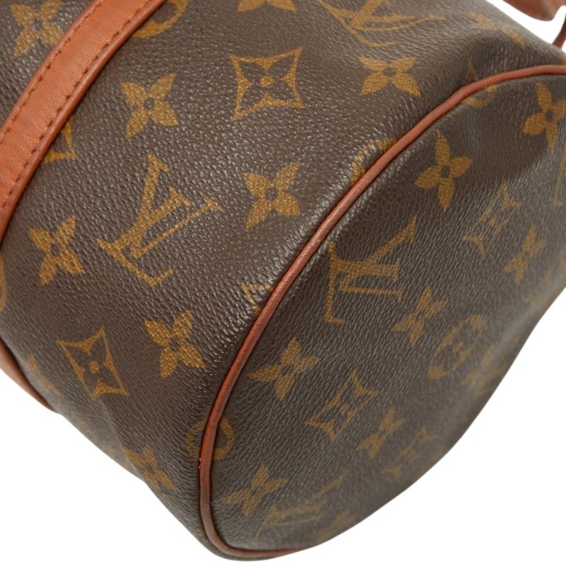 Louis Vuitton Monogram Papillon 30 Handbag Brown Leather — view 4