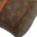 Louis Vuitton Monogram Papillon 30 Handbag Brown Leather — view 6