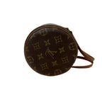 Louis Vuitton Vintage Papillon 26 Monogram Leather Mini Boston Bag Brown — view 6