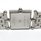 Van Cleef & Arpels Classic Square SS Black Shell Quartz Watch — view 7