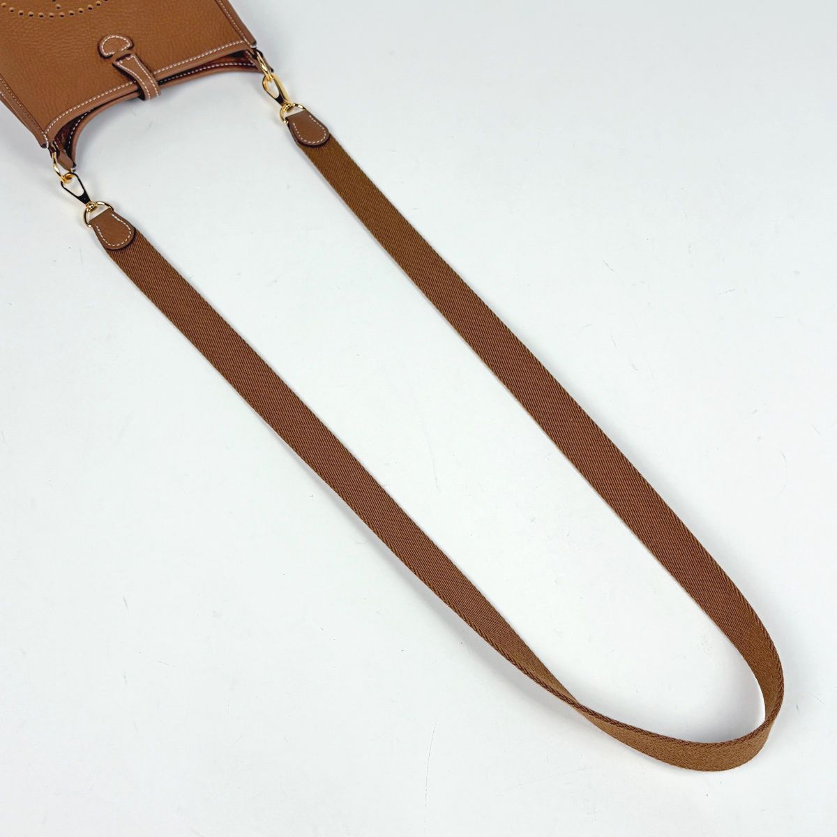 Hermes Evelyne TPM Amazon Pochette Mini Perforated Shoulder Bag Taurillon — view 5