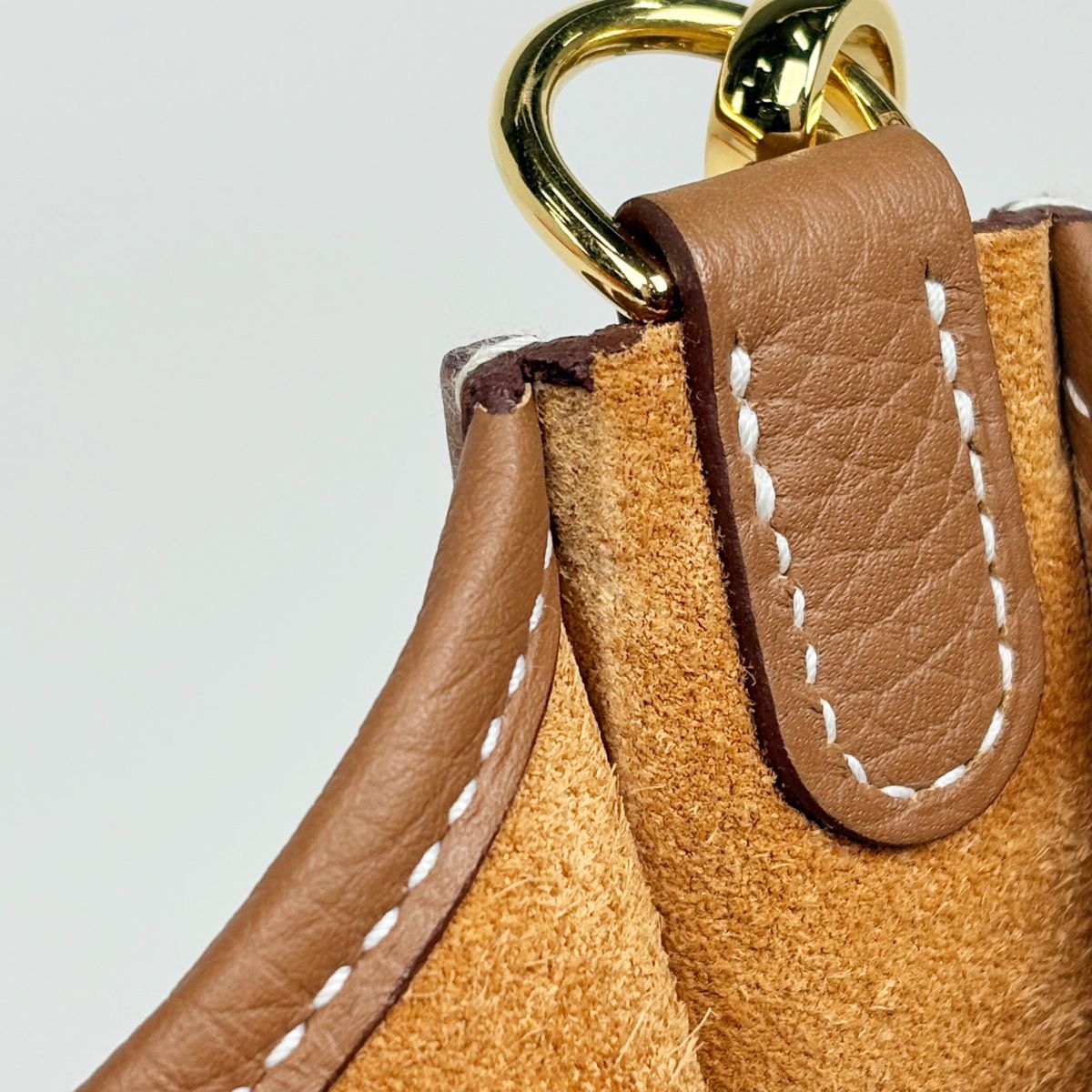 Hermes Evelyne TPM Amazon Pochette Mini Perforated Shoulder Bag Taurillon — view 7