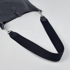 Hermes Evelyne 1 GM Perforated Logo Shoulder Bag Taurillon Clemence Black — view 6