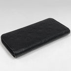Louis Vuitton Zippy Wallet Horizontal Zip Around Taurillon Noir — view 2
