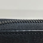 Louis Vuitton Zippy Wallet Horizontal Zip Around Taurillon Noir — view 5
