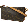 Louis Vuitton Trotteur Pochette Shoulder Bag Monogram Brown