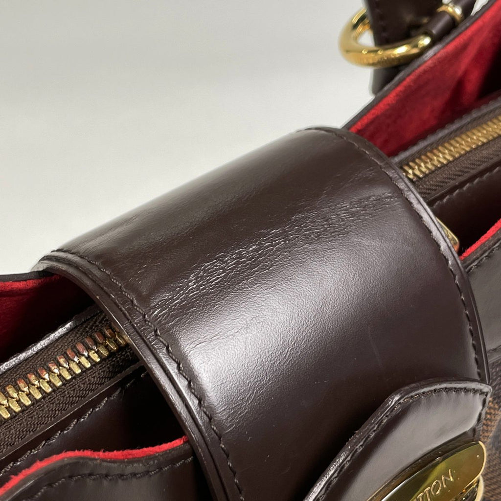 Louis Vuitton Sistine PM Tote Damier Brown — view 6