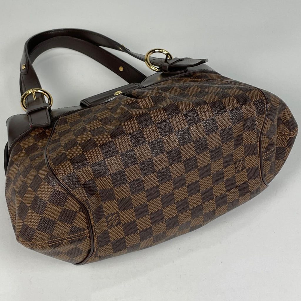 Louis Vuitton Sistine PM Tote Damier Brown — view 2