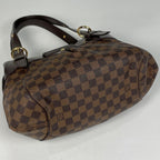 Louis Vuitton Sistine PM Tote Damier Brown — view 2