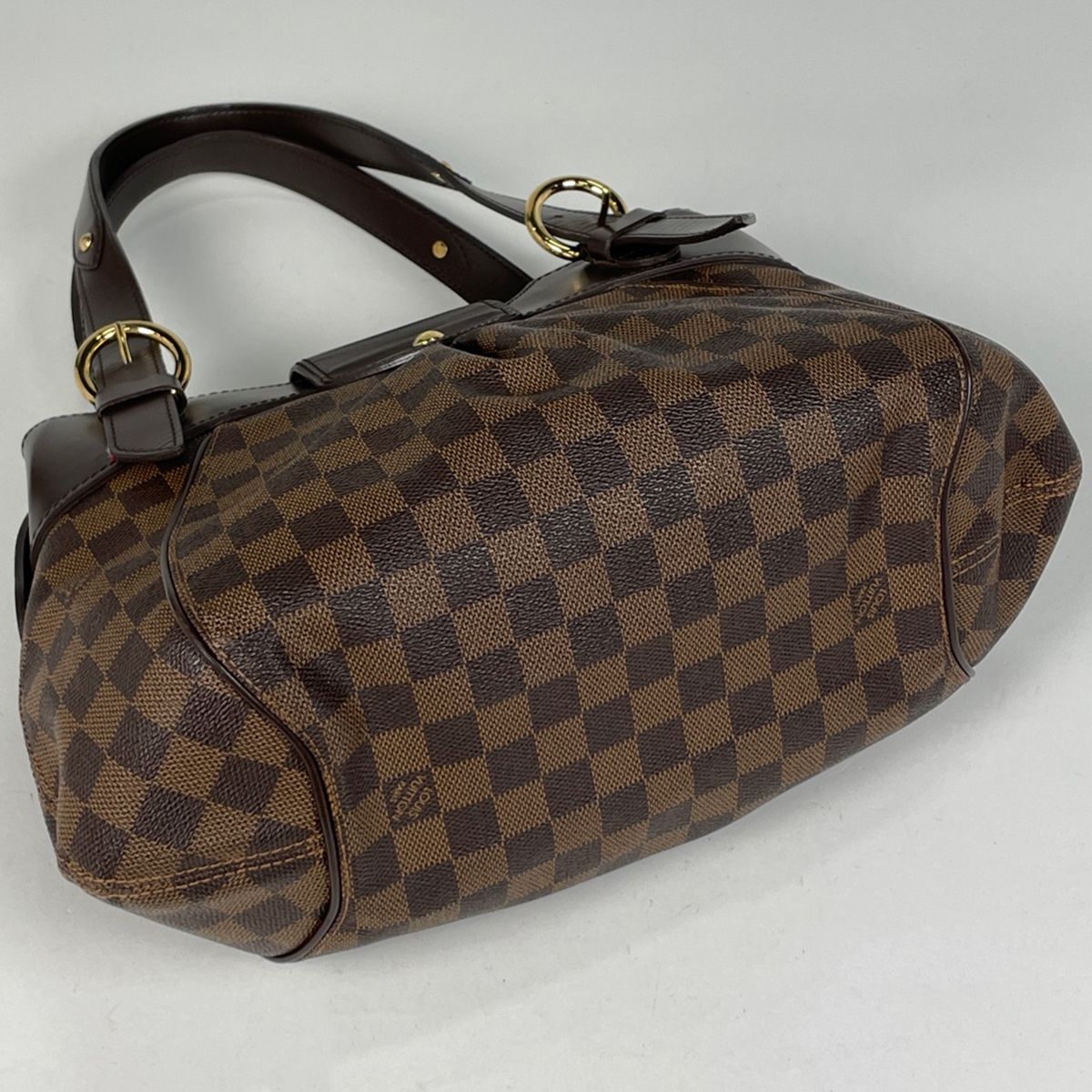 Louis Vuitton Sistine PM Tote Damier Brown — view 2