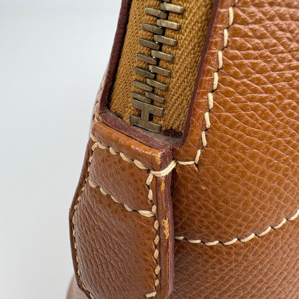 Hermes Bolide 31 2-Way Handbag Courchevel Gold — view 6