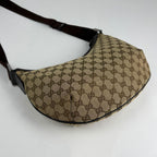 Gucci GG Pattern Shoulder Bag Canvas Brown — view 2