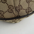 Gucci GG Pattern Shoulder Bag Canvas Brown — view 3