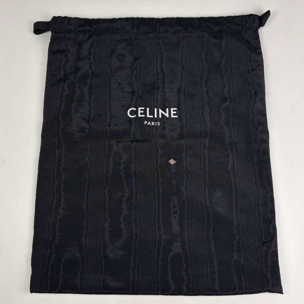 Celine Vertical Cabas Small Tote 2-Way Leather Black — view 6