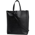 Celine Vertical Cabas Small Tote 2-Way Leather Black