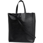 Celine Vertical Cabas Small Tote 2-Way Leather Black