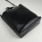 Celine Vertical Cabas Small Tote 2-Way Leather Black — view 2