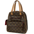 Louis Vuitton Excentri Cite Handbag Monogram Brown