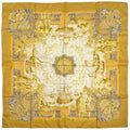 Hermes Carre 90 Azvlejos Noble Ship Thinking Back to the Age of Discovery Scarf