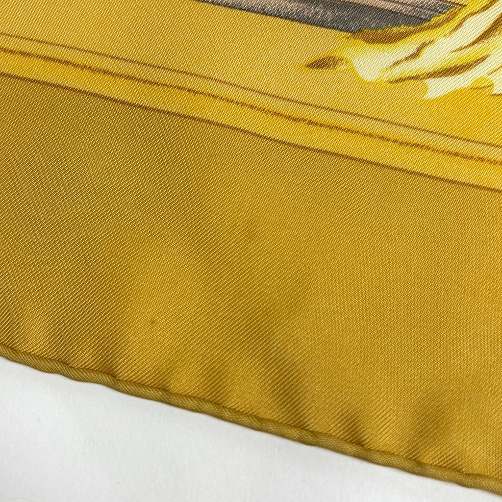Hermes Carre 90 Azvlejos Noble Ship Thinking Back to the Age of Discovery Scarf — view 3