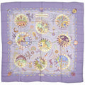 Hermes Carre 90 Escales Mediterraneennes Mediterranean Port Town Scarf Silk