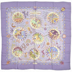 Hermes Carre 90 Escales Mediterraneennes Mediterranean Port Town Scarf Silk