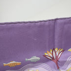 Hermes Carre 90 Escales Mediterraneennes Mediterranean Port Town Scarf Silk — view 5